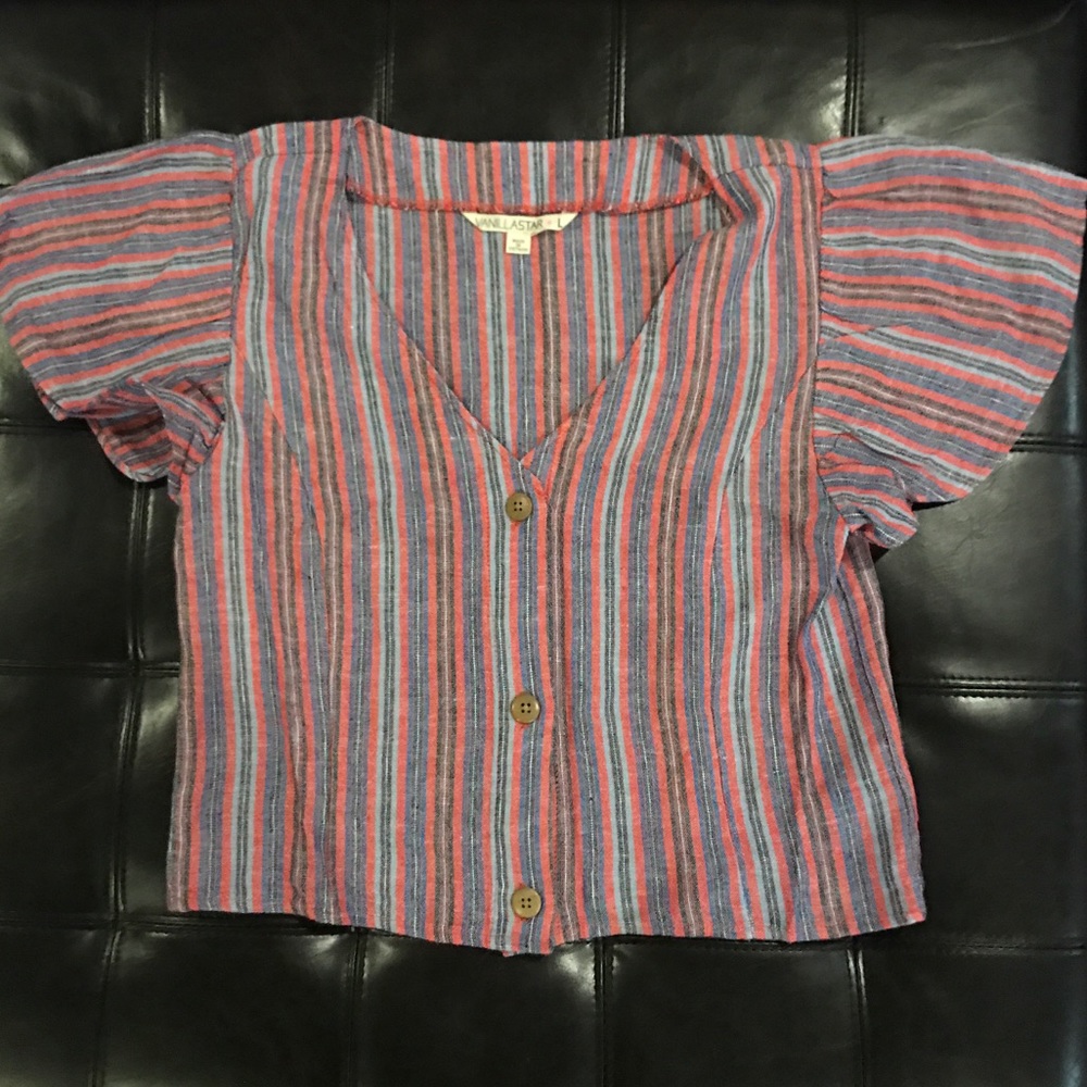 Stripped summer top
